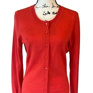 Banana Republic Cloud Soft Cardigan Sweater | Merino Wool | Size M